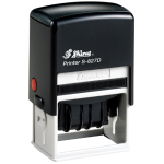 S-827D Shiny Self-Inking Date Stamp