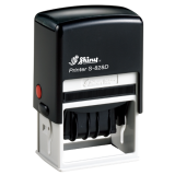 S-828D Shiny Self-Inking Date Stamp